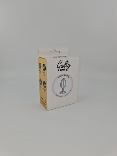 Guilty Toys Anal Plug Medium Silver
