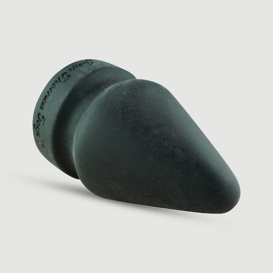 Große Silikon-Analspielzeug Butt Spreader Platinum Silikon Großer Anal Plug 17,8 Cm Schwarze