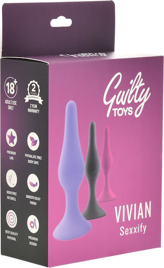 Guilty Toys Anal Plug Small Black