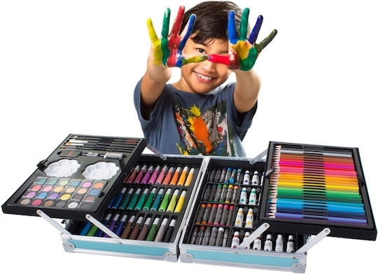 Σετ Ζωγραφικής 34x23cm 145τμχ