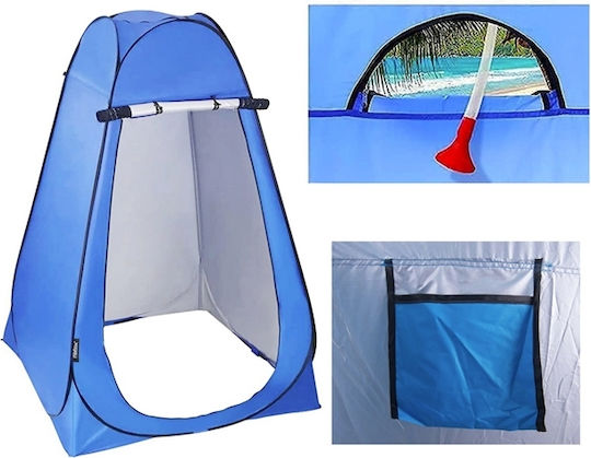 Cort De Camping Pentru Toaletă Albastru