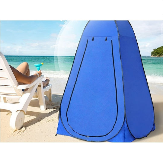 Cort De Camping Pentru Toaletă Albastru