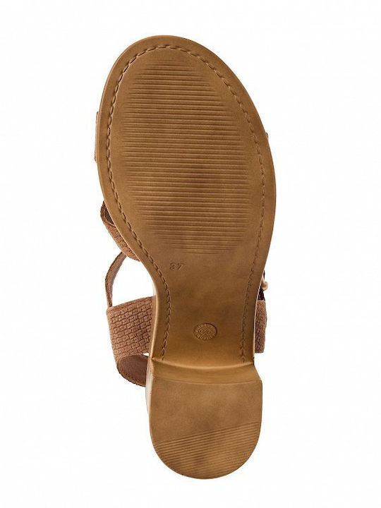 Leather Sandals Brown
