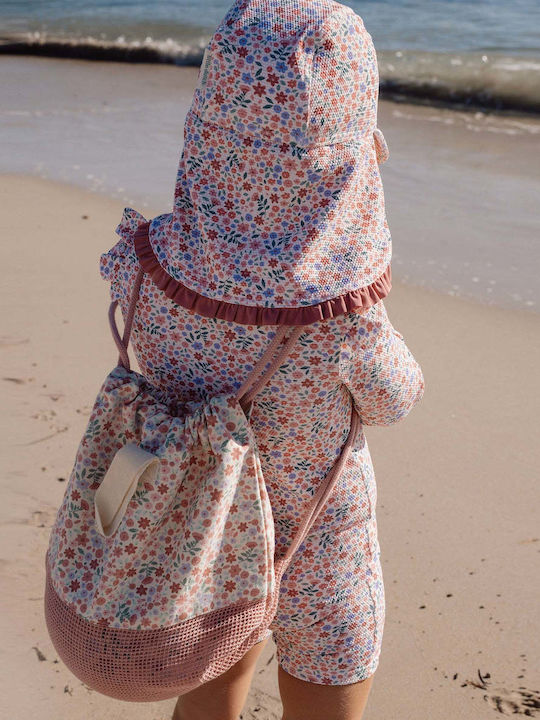 Little Dutch Kids One-Piece Swimsuit With Long Sleeve Dreamy Flowerfield