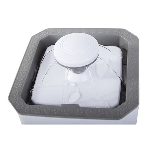 Fântână De Apă Din Plastic Pentru Câine Și Pisică 2.5lt 19x19x17.5cm