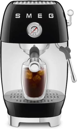 Smeg Espressomaschine 1650W Druck 15bar ECF03BLEU