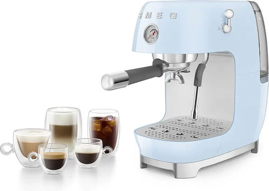 Smeg Машина За Еспресо 1650W Налягане 15bar ECF03PBEU