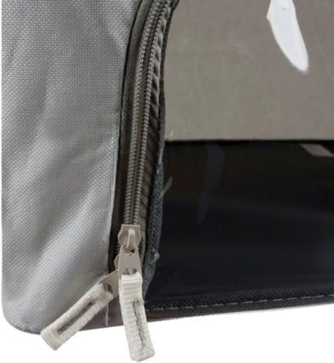 Fabric Storage Box for Blanket/Duvet in Gray Color