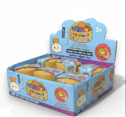 Taba World Rainbow Squishy Dumpling Squishy Various Designs 1pc