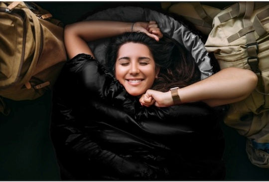 Sleeping Bag Μονό Black / Gray