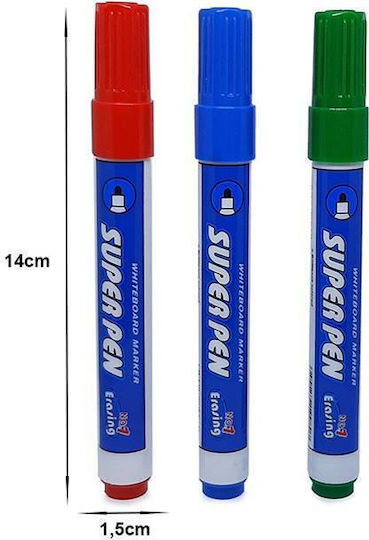 Маркери Съвет Multicolor 2мм Комплект 4 Цветни