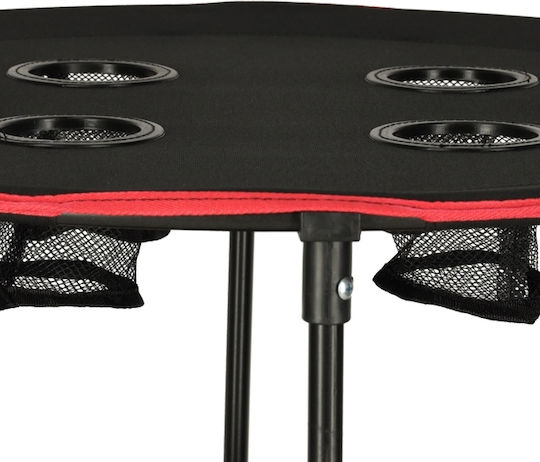 Aluminum Table for Camping Folding Black
