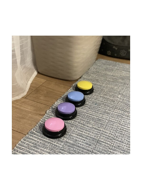 Set 4 Animal Training Buttons Multicolor