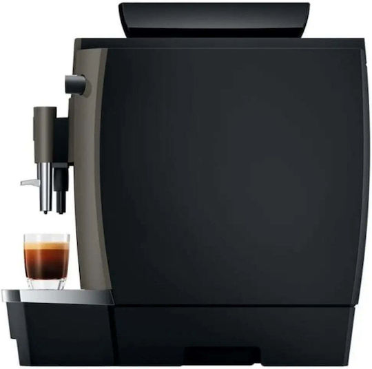 Jura W4 Автоматична Еспресо Кафемашина 1100W Налягане 15bar за Капучино с Мелачка и Wi-Fi Сребрист 15542