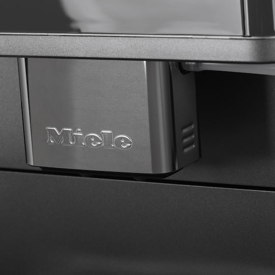 Miele Perfection Автоматична Еспресо Кафемашина 1500W Налягане 15bar за Капучино с Мелачка Сива