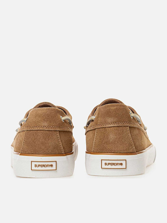 Suede Herren Mokassins in Tabac Braun Farbe