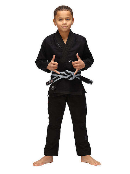 Tatami Fightwear Tatami Elements Cardigan Pentru Copii Jiu Jitsu Brazilian Negru