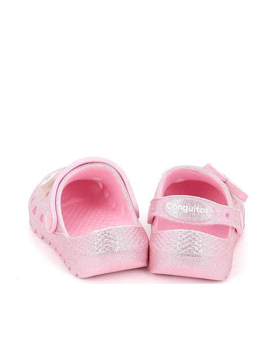 Kids Beach Clogs Pink
