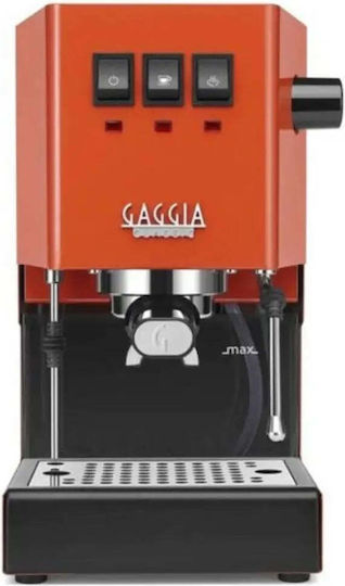 Gaggia E24 Автоматична Еспресо Машина 1050W Налягане 15bar Оранжева