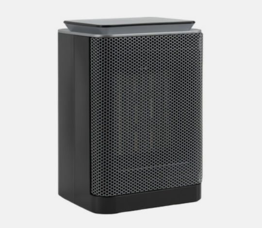 Керамичен Аеротермо За Стая Подов И Стенен Черен 1500W
