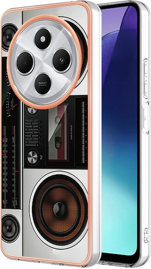 Forcell Xiaomi Redmi 14c 4g Poco C75 Husă Rigidă Cu Model Electroplacat