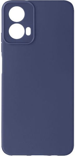 Forcell Motorola Edge 40 Neo 5G Weiche Silikon Handyhülle Blau