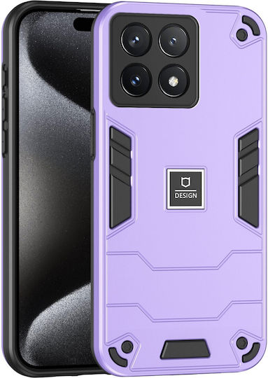 Forcell Xiaomi Poco X6 Pro 5g Armor Удароустойчив Твърд Калъф Лилав