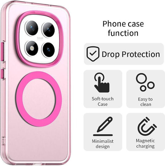 Xiaomi Redmi Note 15 Pro+ 5g Candy Hybrid Pink Silicone Case