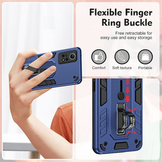 Forcell Xiaomi Redmi Note 12 Pro 4g Variety Brave Armor Hard Case Blue