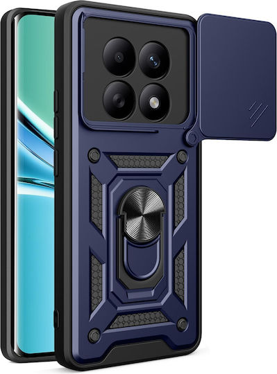 Xiaomi Redmi Note 15 5g 4g Sliding Camera Cover Design Tpu+pc Blue-θήκη Σκληρή