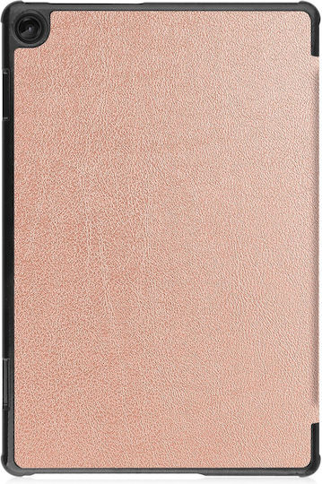 Θήκη Lenovo Tab M10 10.1" 3rd Gen Ροζ-χρυσό Custer Texture 3-fold Holder Tablet Case Rose Gold