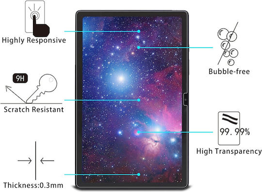 Samsung Galaxy Tab A8 10.5" X200/x205 Screen Protector 9h 2.5d Explosion-proof Tempered Glass Film