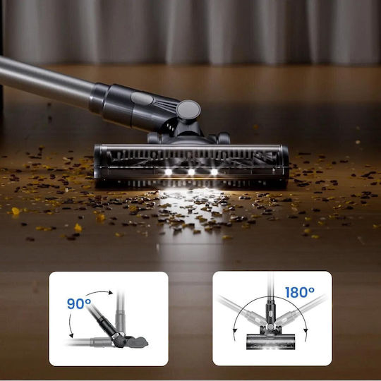 Proscenic Aspirator Vertical Reîncărcabil 2 în 1 Stick și de Mână 25.2V Gri
