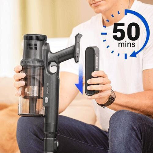 Proscenic Aspirator Vertical Reîncărcabil 2 în 1 Stick și de Mână 25.2V Gri