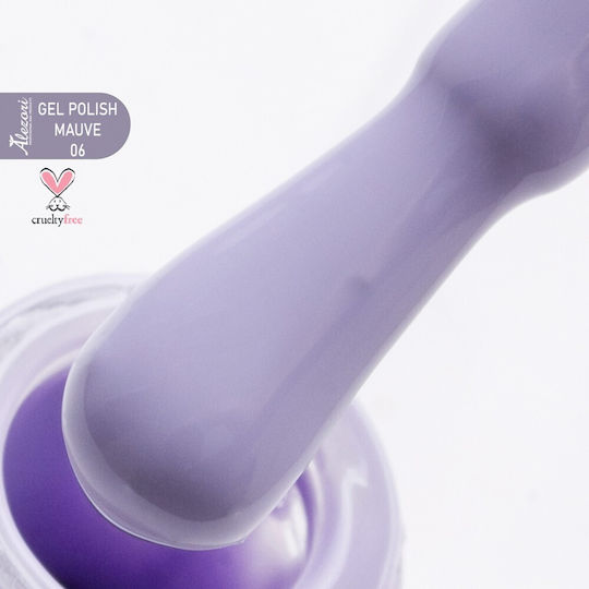 Alezori Classic Halb-permanenter Nagellack 3133 Lilac Pastel 15ml 1Stück
