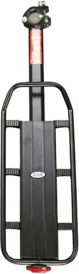 Bicycle Rear Rack 55 X 16 Cm Black