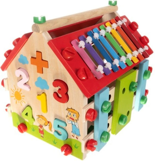 Jokomisiada Baby Aktivitätsspielzeug aus Hölzern