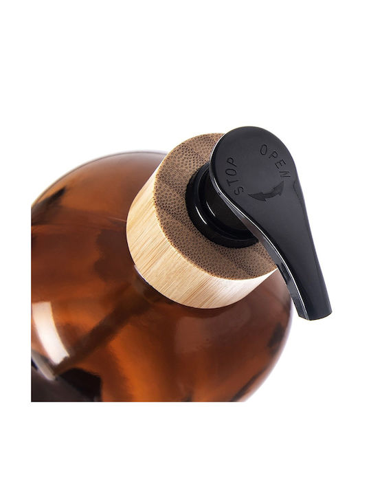 Orion Dispenser Κουζίνας Γυάλινο Καφέ 500ml