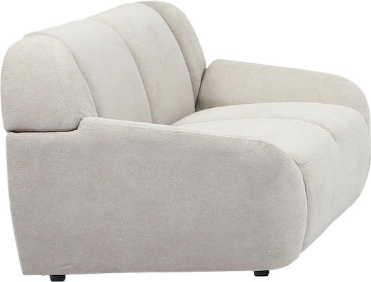 Echono Dreisitzer Sofa Beige 230x88x77cm