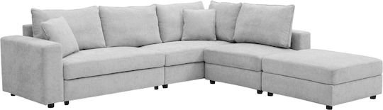 Navaro Γωνιακός Υφασμάτινος 281x256x85εκ. Navaro Γωνιακός Υφασμάτινος 281x256x85εκ.