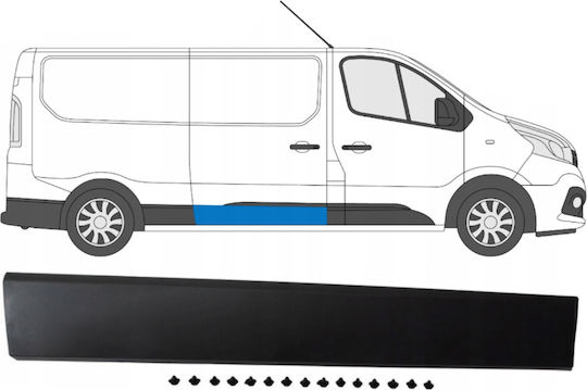 Renault Trafic Iii 2014 Right Sliding Side Door Trim
