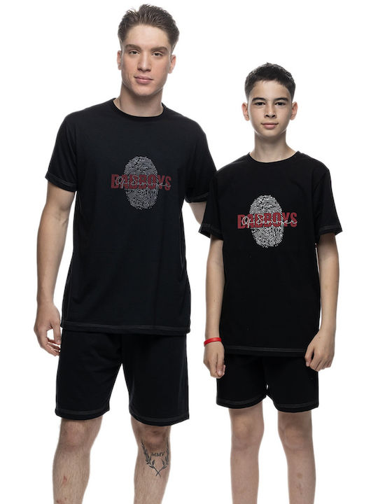 Galaxy Kids Nightwear Summer Black