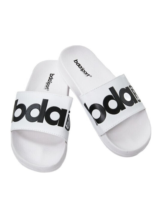 Summer Slides în Culoare Albă
