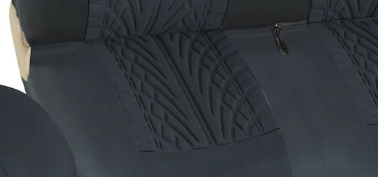 Car Seat Covers Set Polyester Fabric Black 21 Pieces Mercedes Sprinter vito vw Crafter T5 ford Transit peugeot iveco