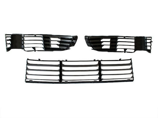 ModeCar Vw Passat B5 Fl 00-05 Ohne Halogen Grillabdeckung Frontstoßstange L+r+Mitte Set
