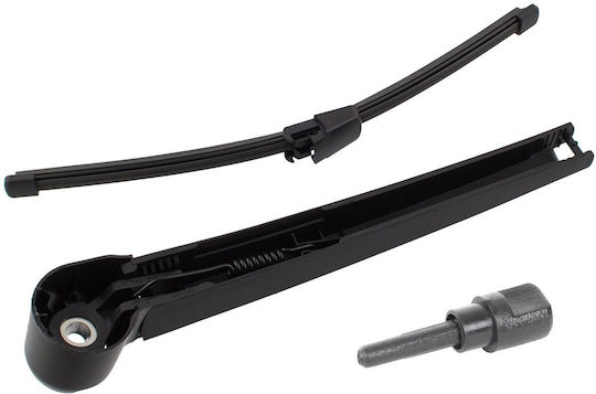 Vw Passat B7 10-15 Estate Rear Wiper Arm + Blade + Rear Window Washer Nozzle 2 Pcs Set
