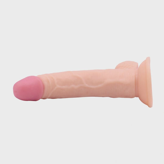Guilty Toys Реалистично Дилдо Със Смукателна Чашка Телесен