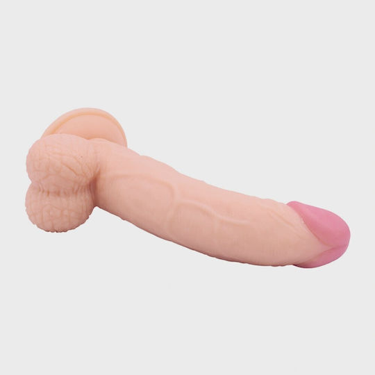 Guilty Toys Реалистично Дилдо Със Смукателна Чашка Телесен