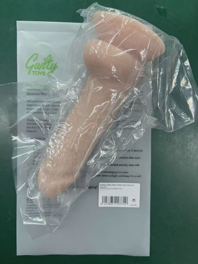 Guilty Toys Ρεαλιστικό Dildo με Βεντούζα Flesh