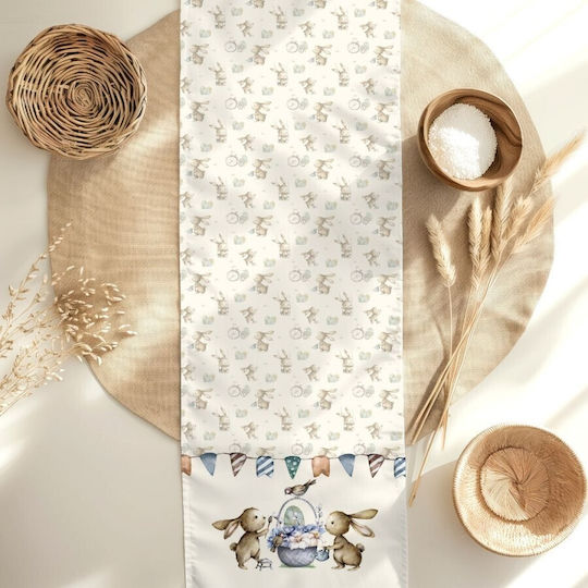 Traversă Decorativă Pentru Masă 40x150 Cm 100% Bumbac Imprimeu Jucăuș Feta